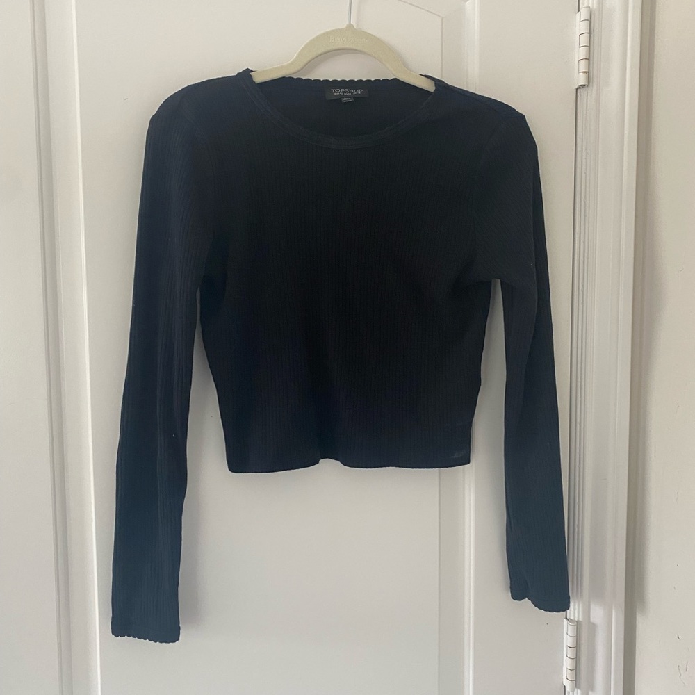 TopShop Black Long Sleeve